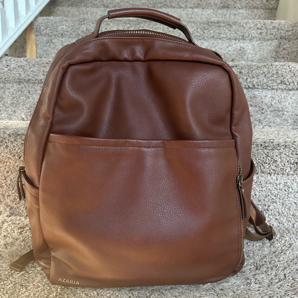 Azaria Diaper Bag Backpack Vegan Leather *SOLD*
